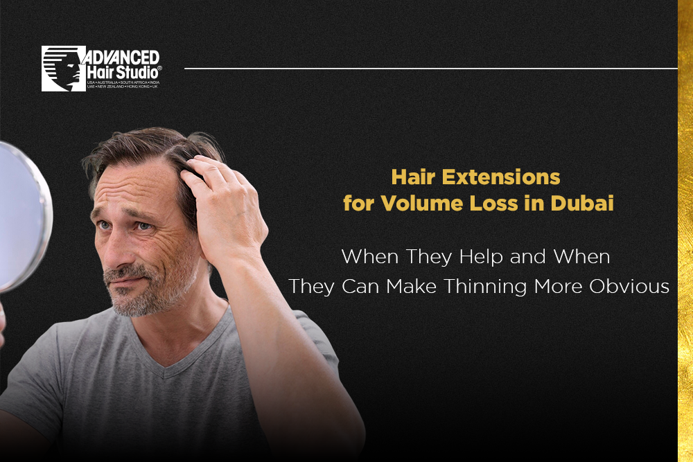 hair extensions for volume loss dubai