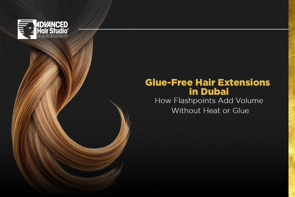 Glue Free Hair Extensions in Dubai