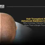 Hair Transplant for Advanced Baldness in Dubai – Why Coverage Planning Matters More Than a Single Procedure