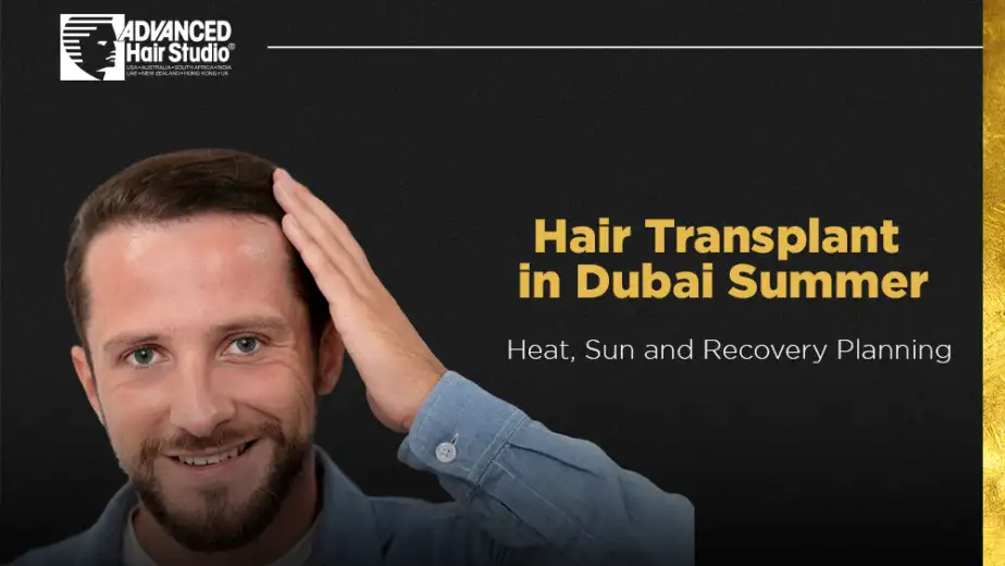 hair transplant in summer dubai