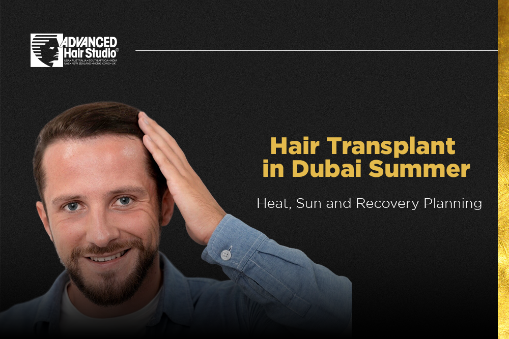 hair transplant in summer dubai