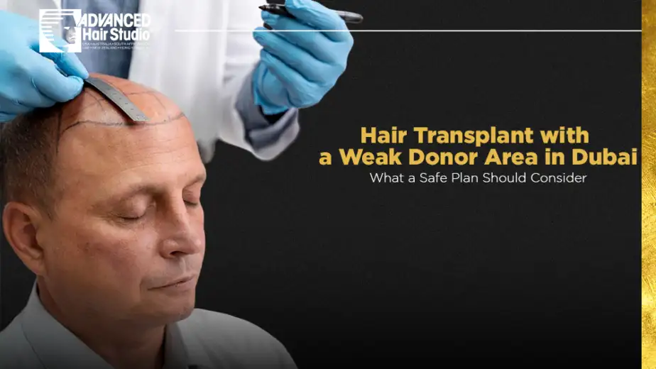 hair transplant weak donor area dubai