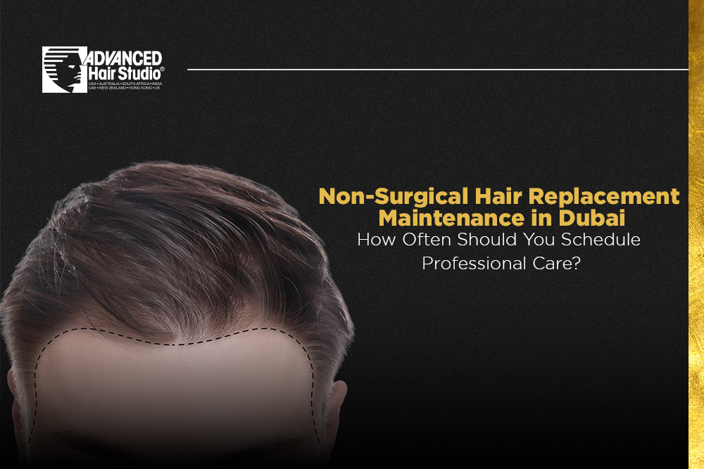 hair replacement maintenance frequency dubai