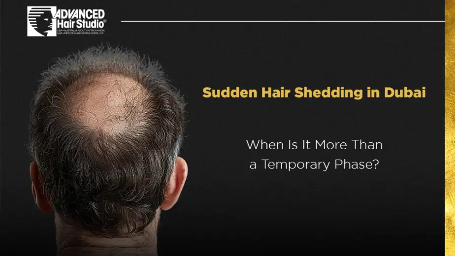 sudden hair shedding dubai