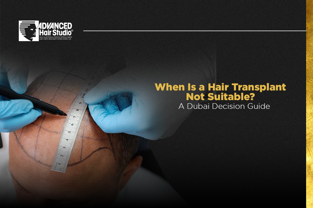when is hair transplant not suitable