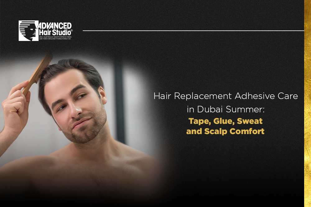 hair replacement adhesive care dubai