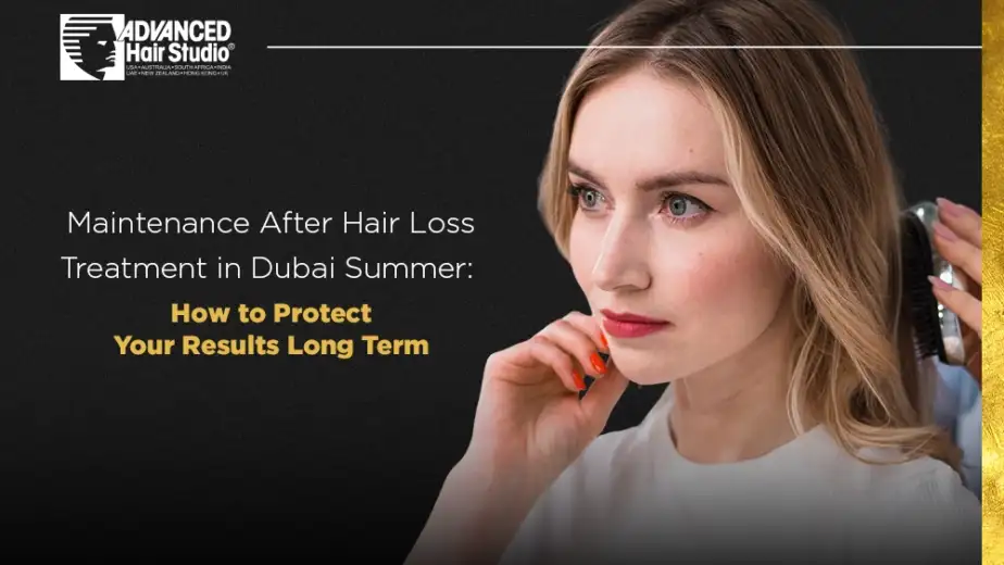 maintenance after hair loss treatment