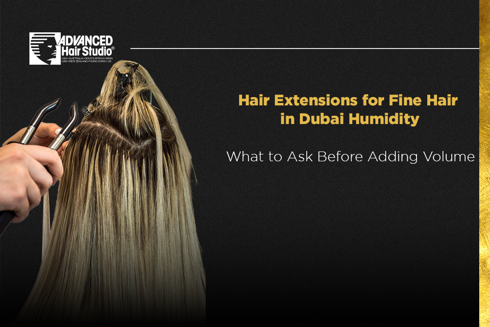 hair extensions fine hair dubai