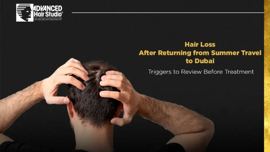 hair loss after summer travel dubai