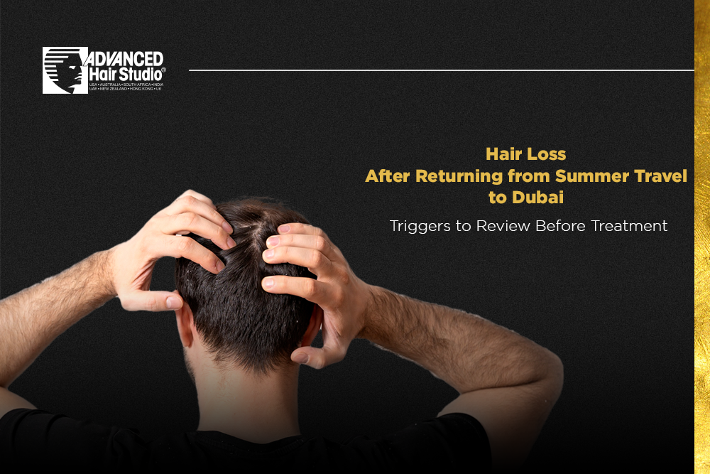 hair loss after summer travel dubai