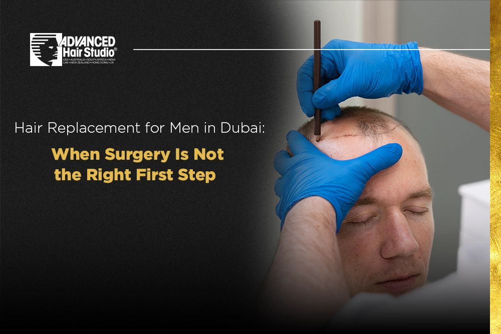hair replacement for men dubai