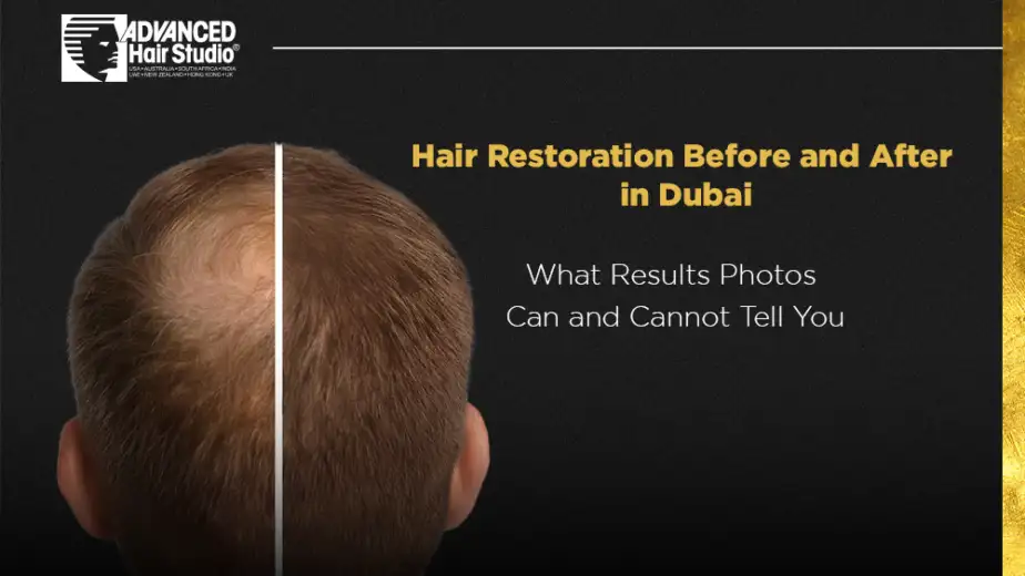 Hair Restoration Before and After in Dubai