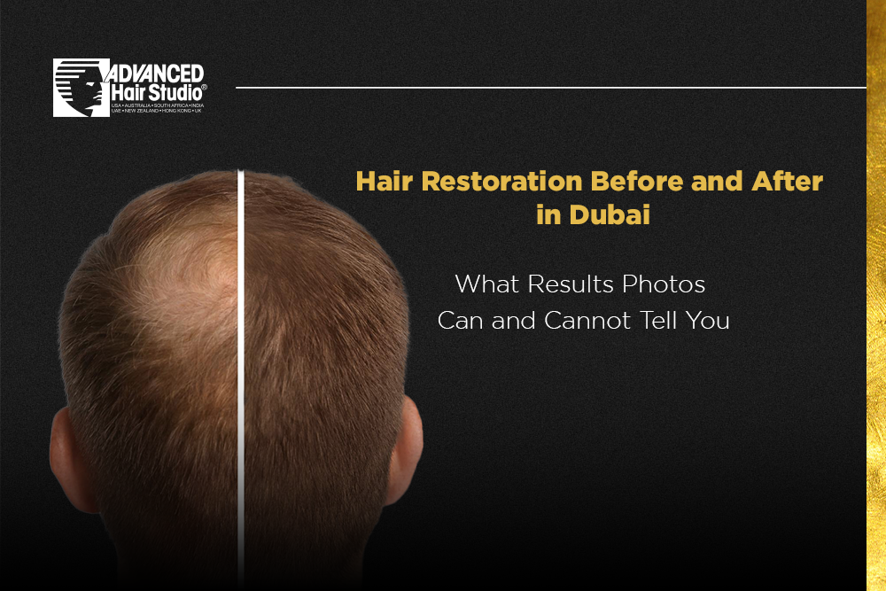 Hair Restoration Before and After in Dubai