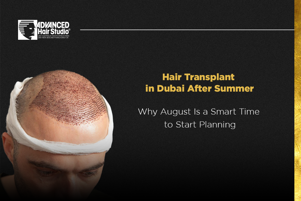 hair transplant after summer dubai