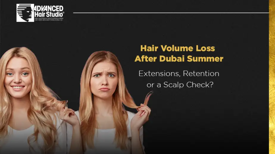 hair volume loss after summer dubai