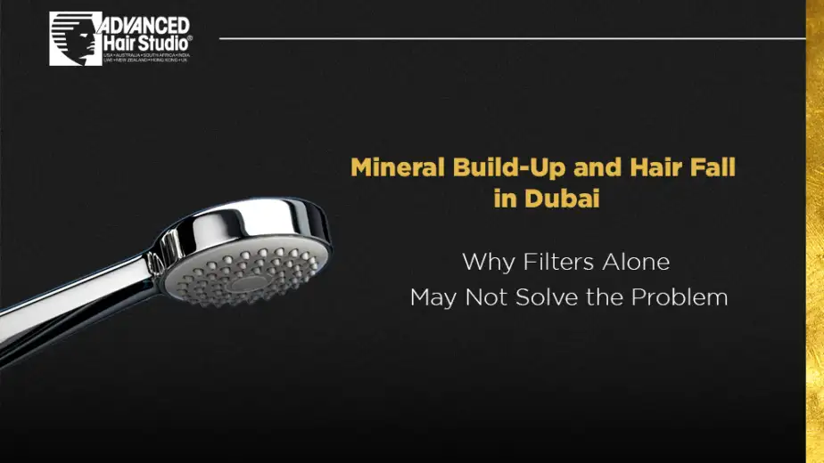 mineral buildup hair fall dubai