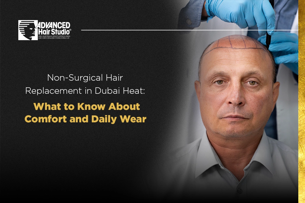 non surgical hair replacement dubai heat