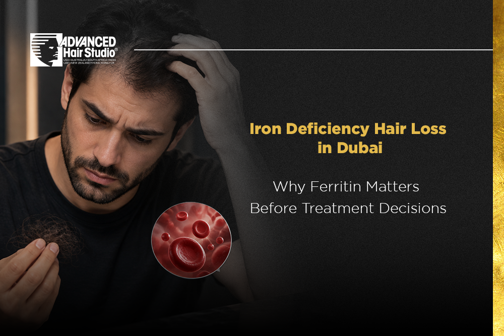 iron deficiency hair loss